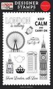 London Is Calling Stamp Set - Carta Bella - PRE ORDER