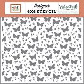 Butterflies And Stems Stencil - Family - Echo Park - PRE ORDER