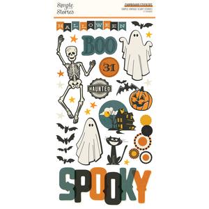 Simple Vintage Scary Stories Chipboard Stickers - Simple Stories