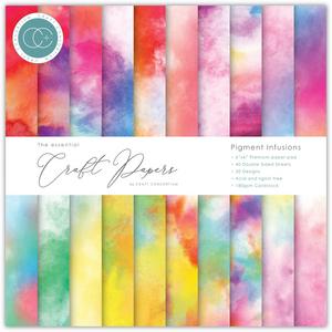 Pigment Infusions - Craft Consortium Double-Sided Paper Pad 6"X6"