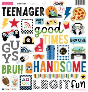 Ciao Chipboard Icons - Teen Vibe Carson - Bella Blvd