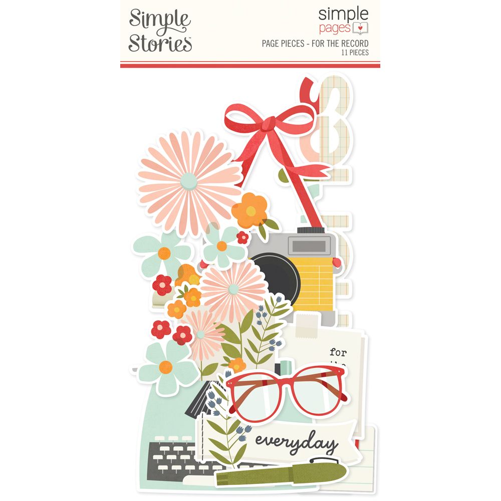 Pre-Order > Simple Stories > For The Record 6x12 Chipboard - Simple ...