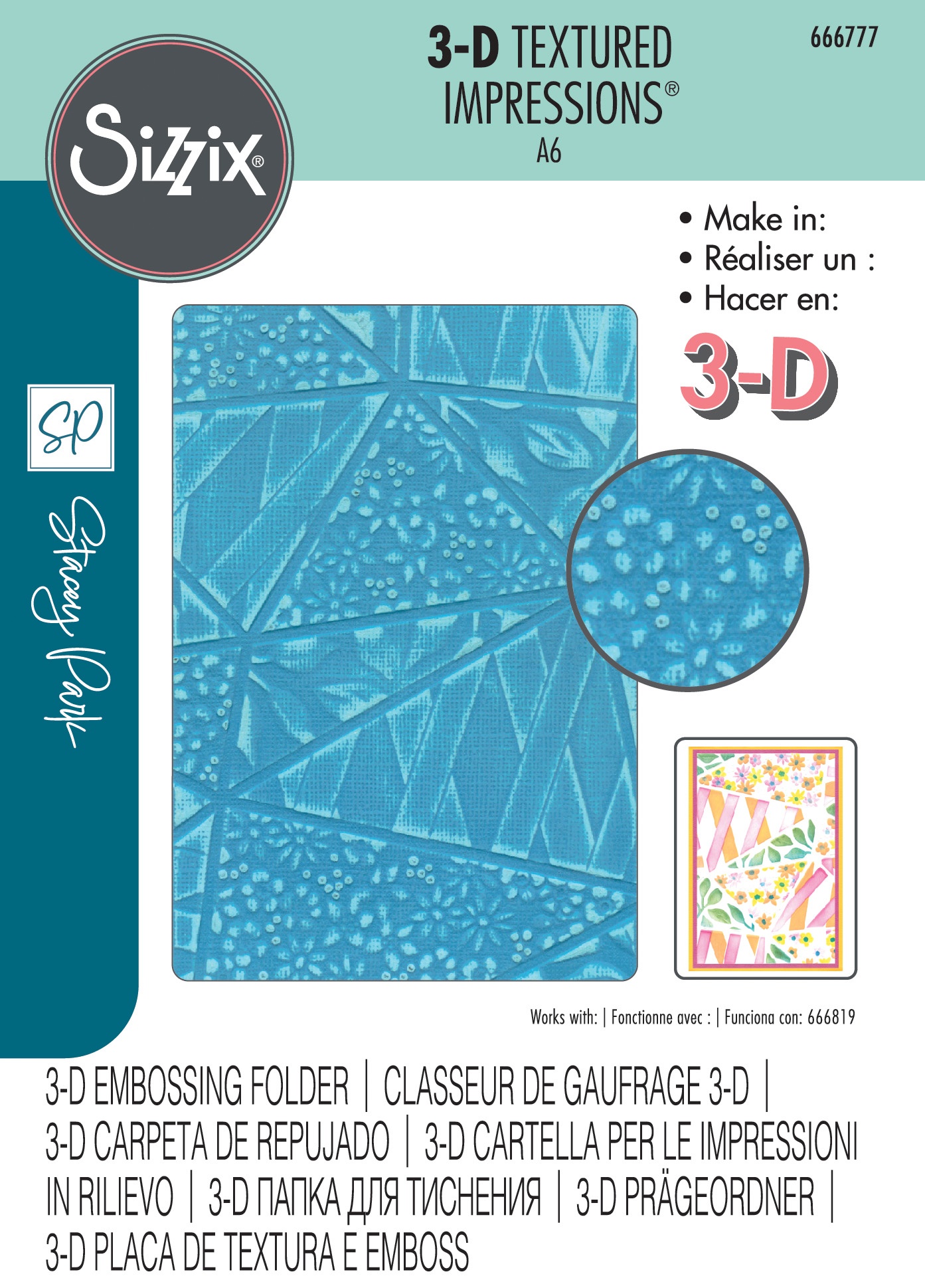 Sizzix - Big Shot Limited Edition By Stacey Park (Machine Only) Inkl. Platten | 660200-TL