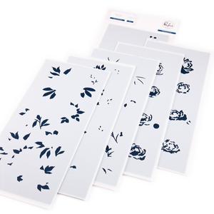 Peony Perfection Stencil - Pinkfresh Studio