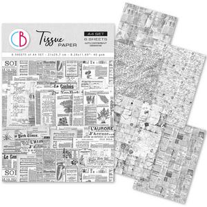 Storybook A4 Tissue Paper - Ciao Bella