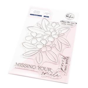 Plumeria Stamp Set - Pinkfresh Studio
