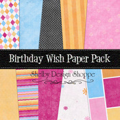 Birthday Wish Paper Pack