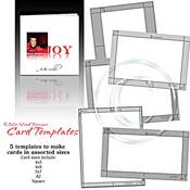 Assorted Card Templates: Personal Use Version