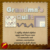 Grandma's Quilt Alphas