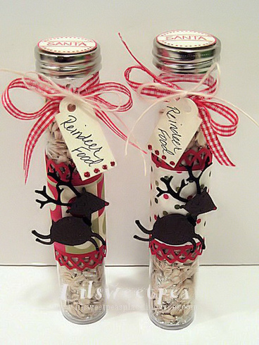 Make Reindeer Food Using Trendy Craft Tubes!: A Cherry On Top